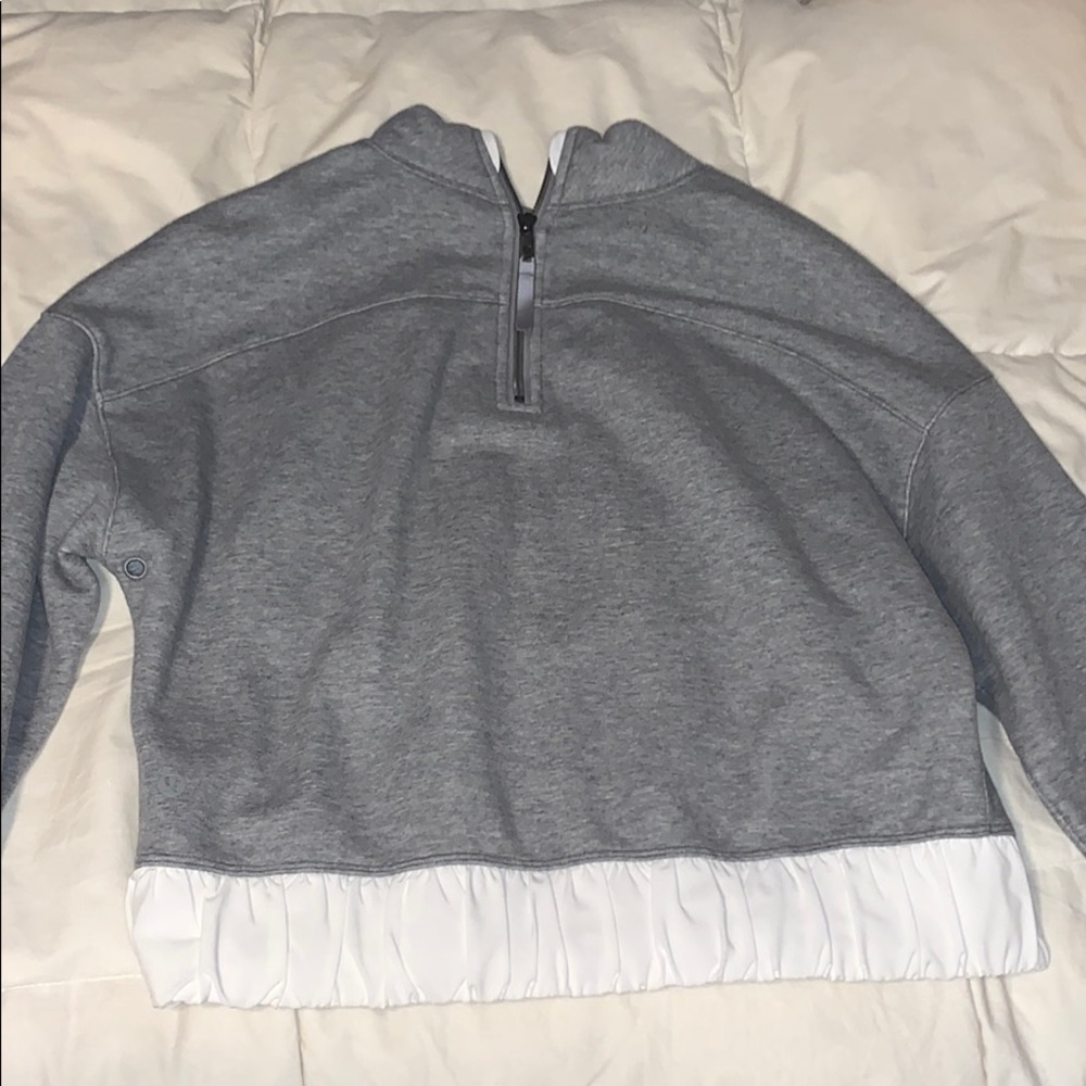 Lulu lemon collared sweatshirt